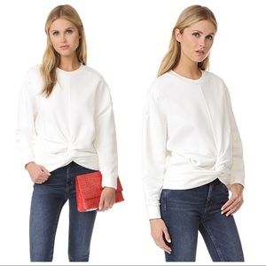 IRO Muka Twisted front Sweatshirt